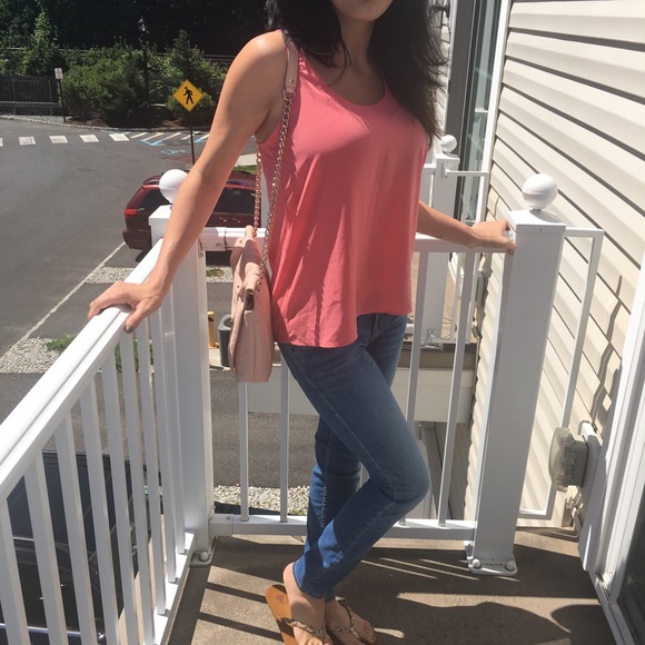 Salmon Shell top | size S | Nordstrom - Picture 2 of 3